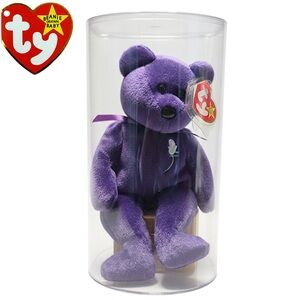 NEW Ty Beanie Baby Princess Diana 1997 Limited Edition RARE #474w/TAG ERRORS‼️